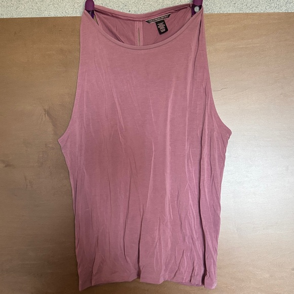Victoria's Secret Tops - Victoria's Secret Dusty Rose Sleeveless Scoop Neck Tank